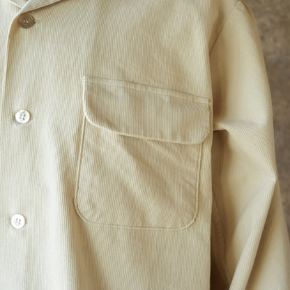 G&F Co._CORDUROY SHIRT_IVORY