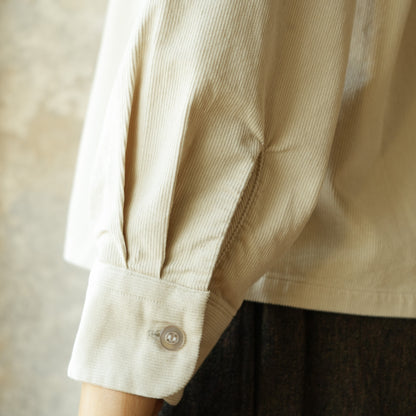 G&F Co._CORDUROY SHIRT_IVORY