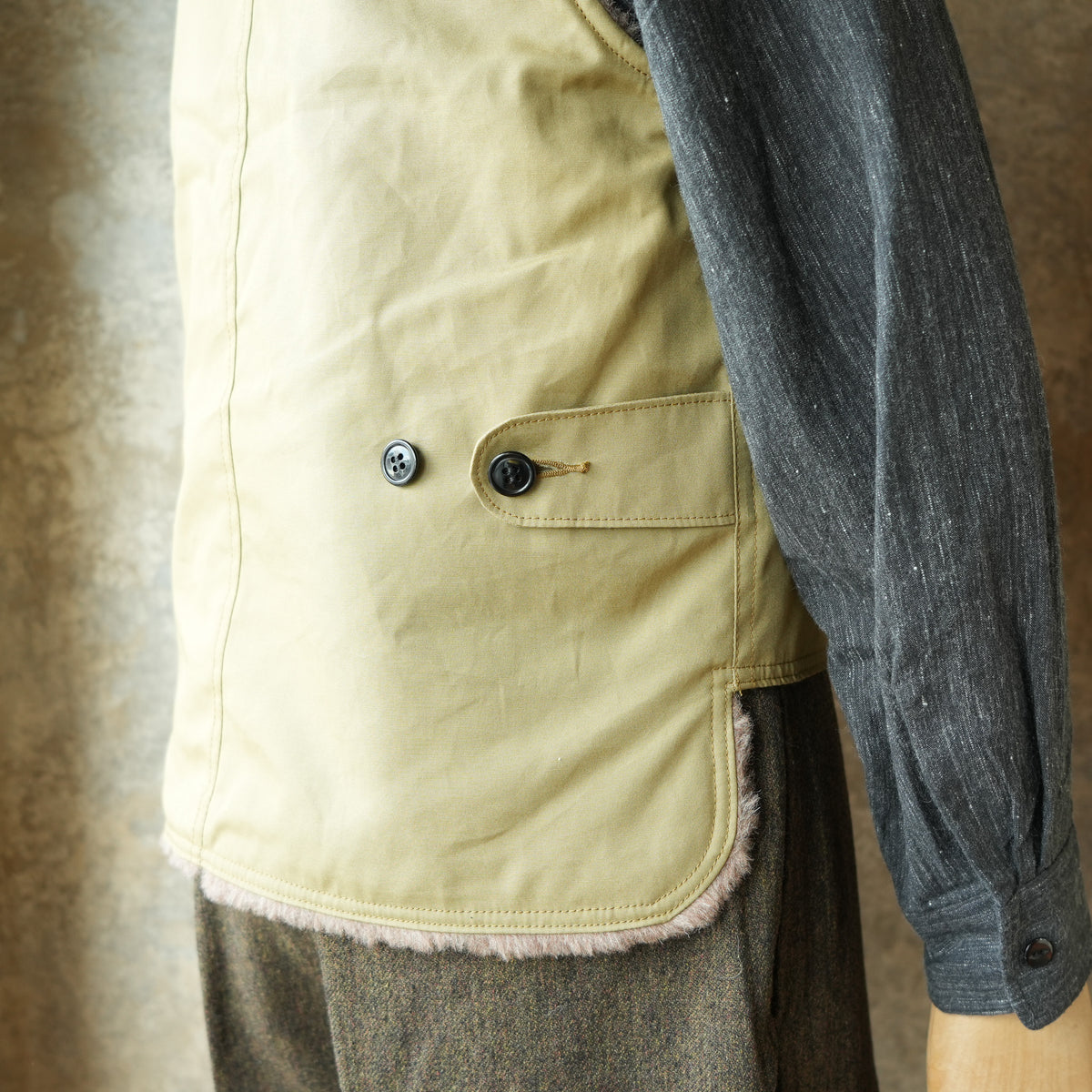 G&F Co._WORK VEST_KHAKI