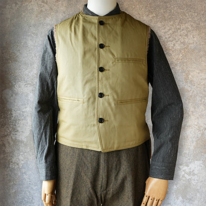 G&F Co._WORK VEST_KHAKI
