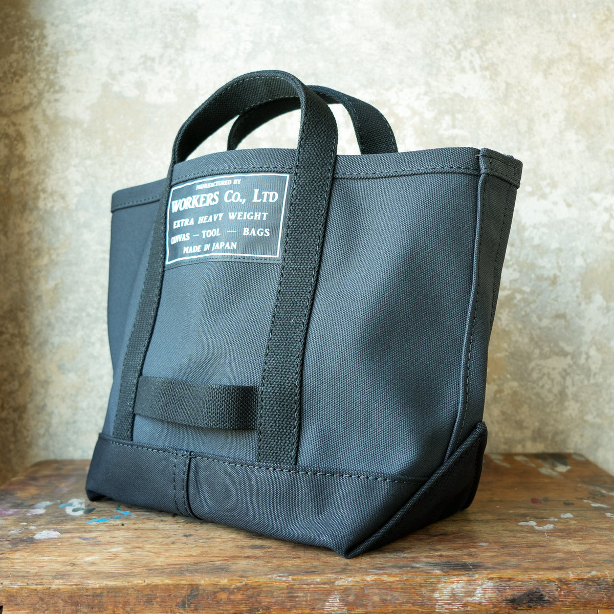 WORKERS_Tool Bag, Medium-Short Handle, Black x Black