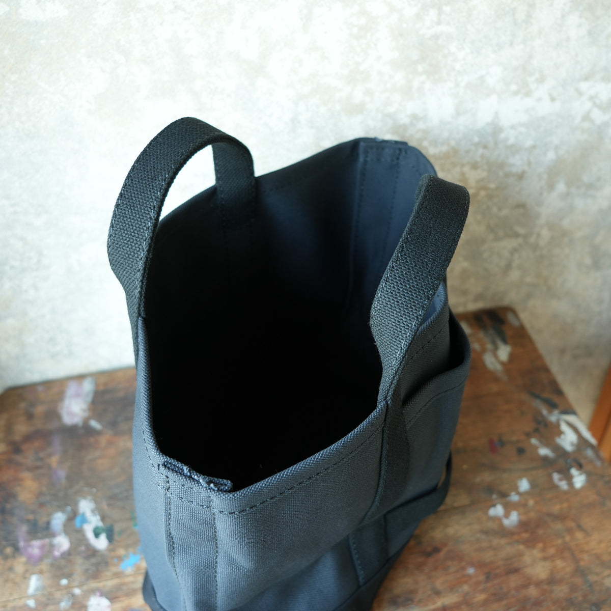 WORKERS_Tool Bag, Medium-Short Handle, Black x Black