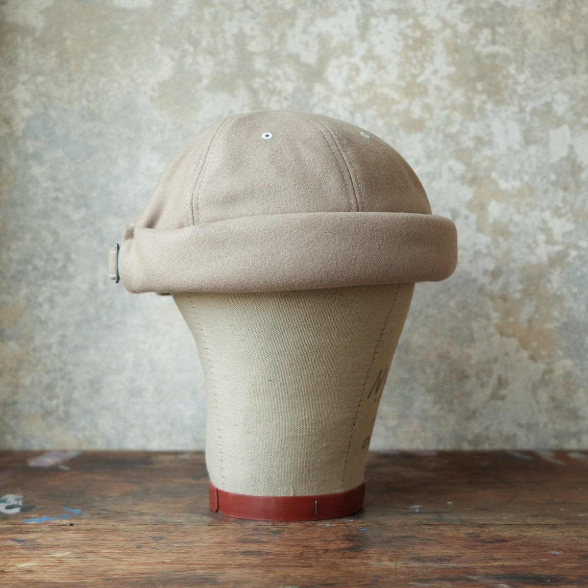 THE H.W.DOG&CO._D-01173_ROLL CAP_BEIGE