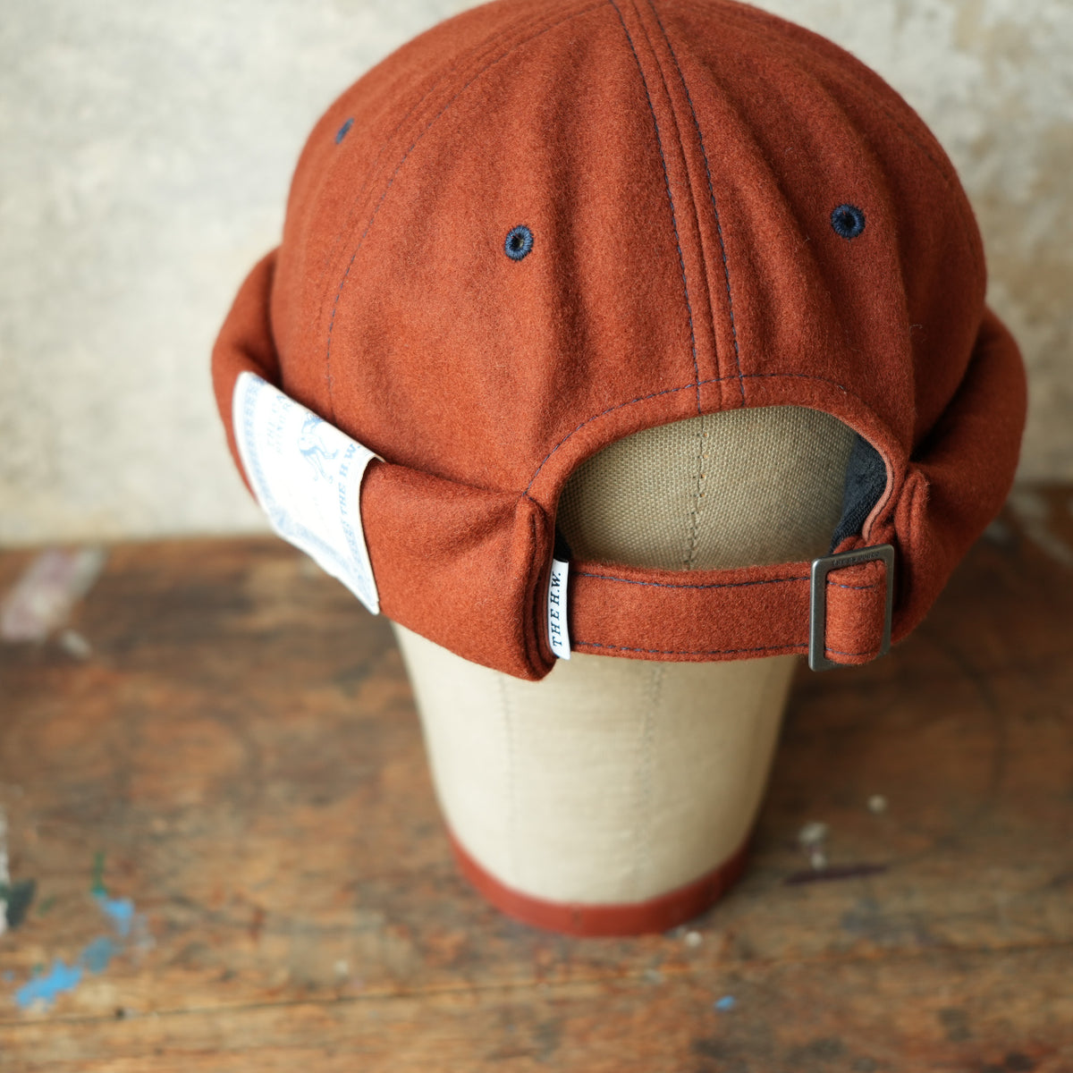 THE H.W.DOG&CO._D-01173_ROLL CAP_RUST