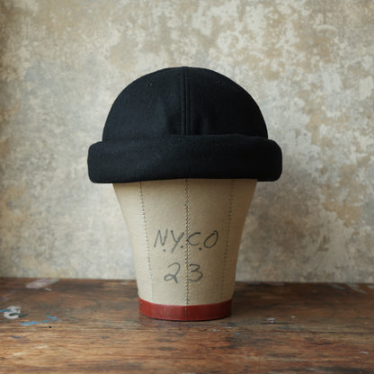 THE H.W.DOG&CO._D-01173_ROLL CAP_BLACK