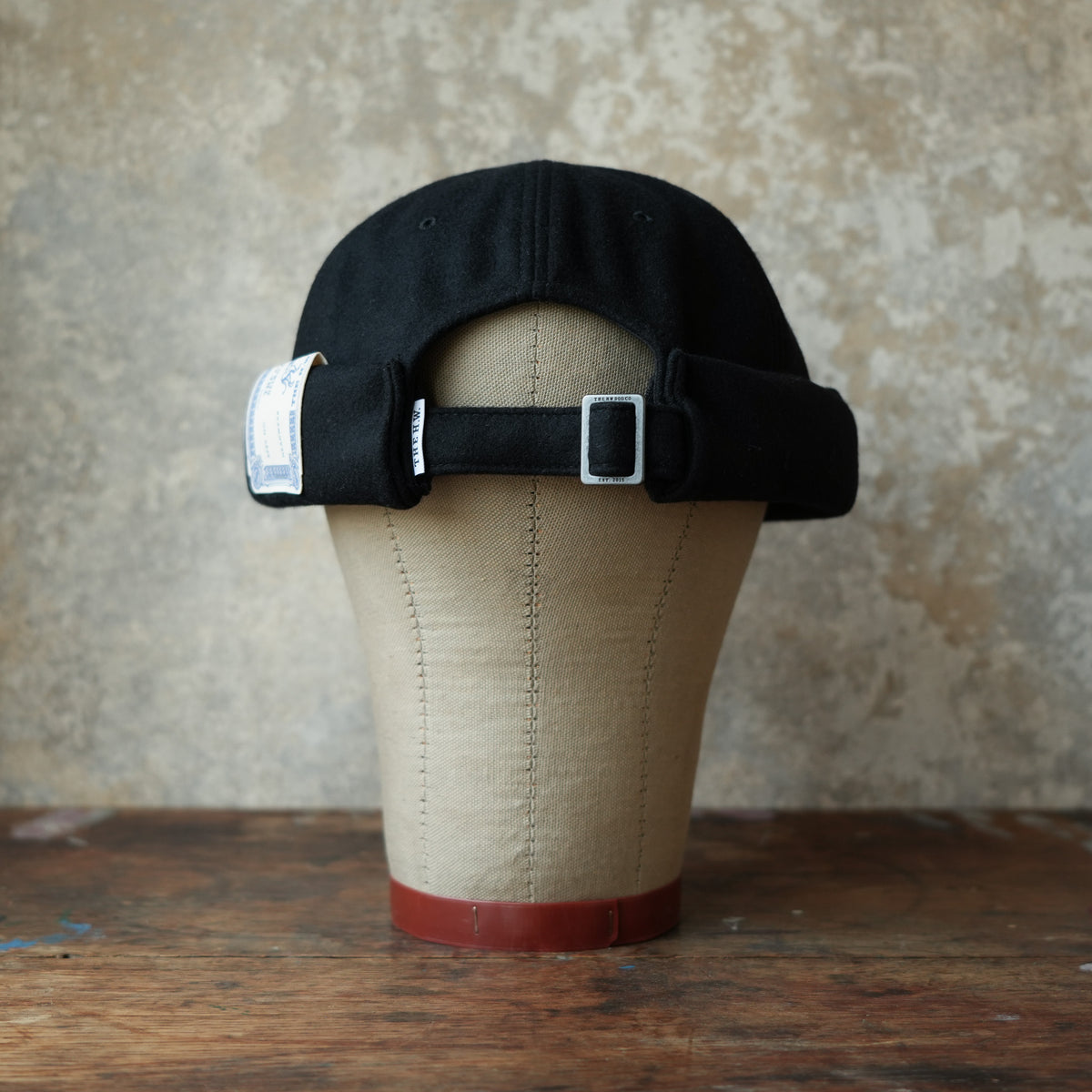 THE H.W.DOG&CO._D-01173_ROLL CAP_BLACK