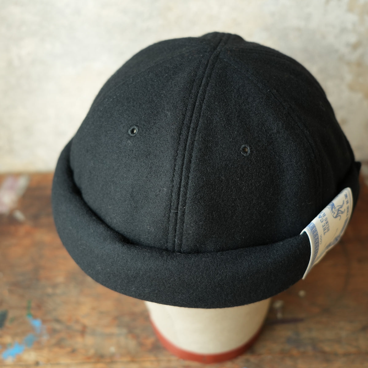 THE H.W.DOG&CO._D-01173_ROLL CAP_BLACK