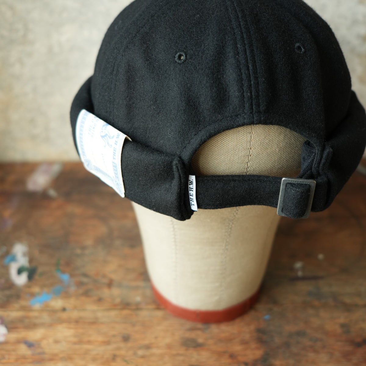 THE H.W.DOG&CO._D-01173_ROLL CAP_BLACK