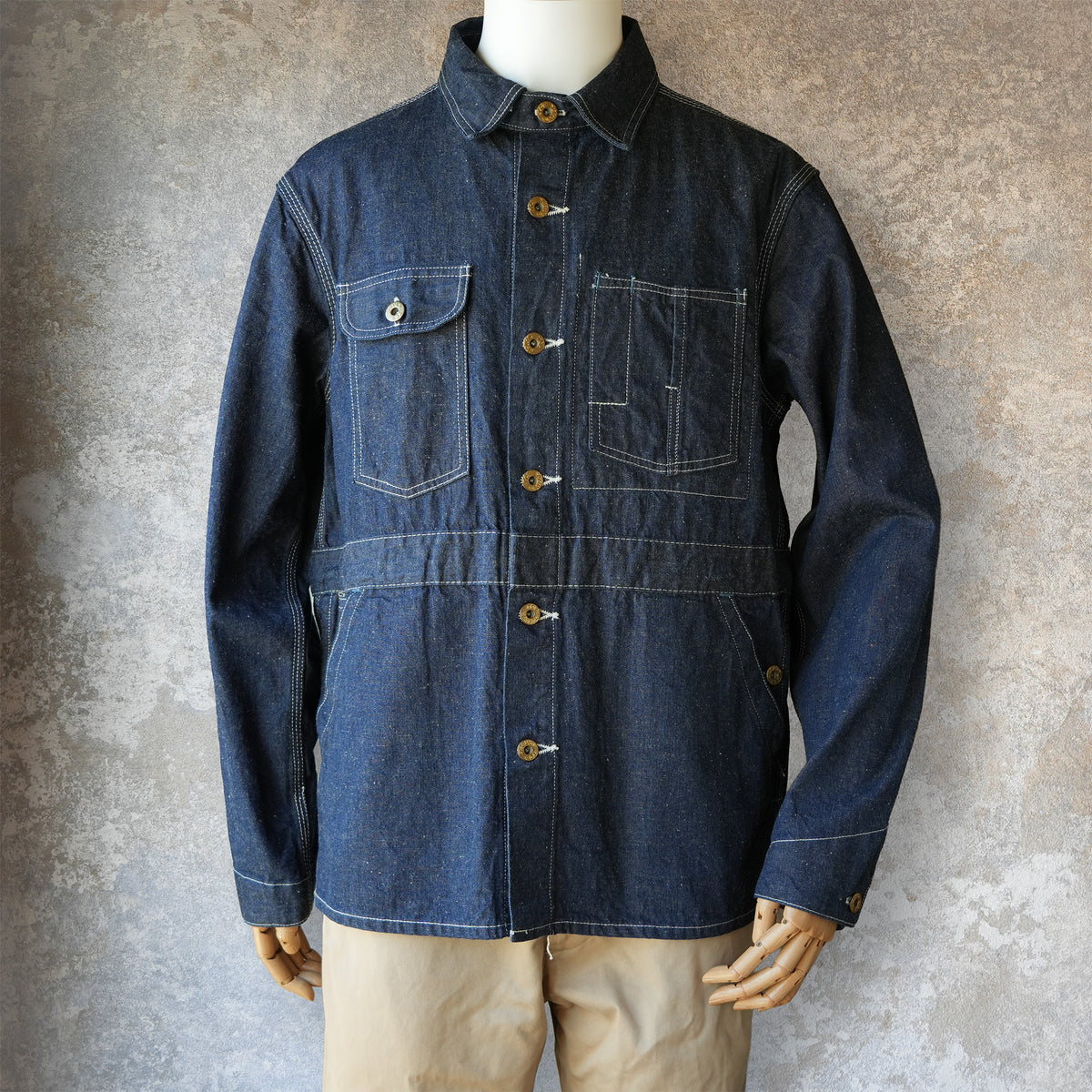TCB Jeans_Chopped Coverall 9.8oz