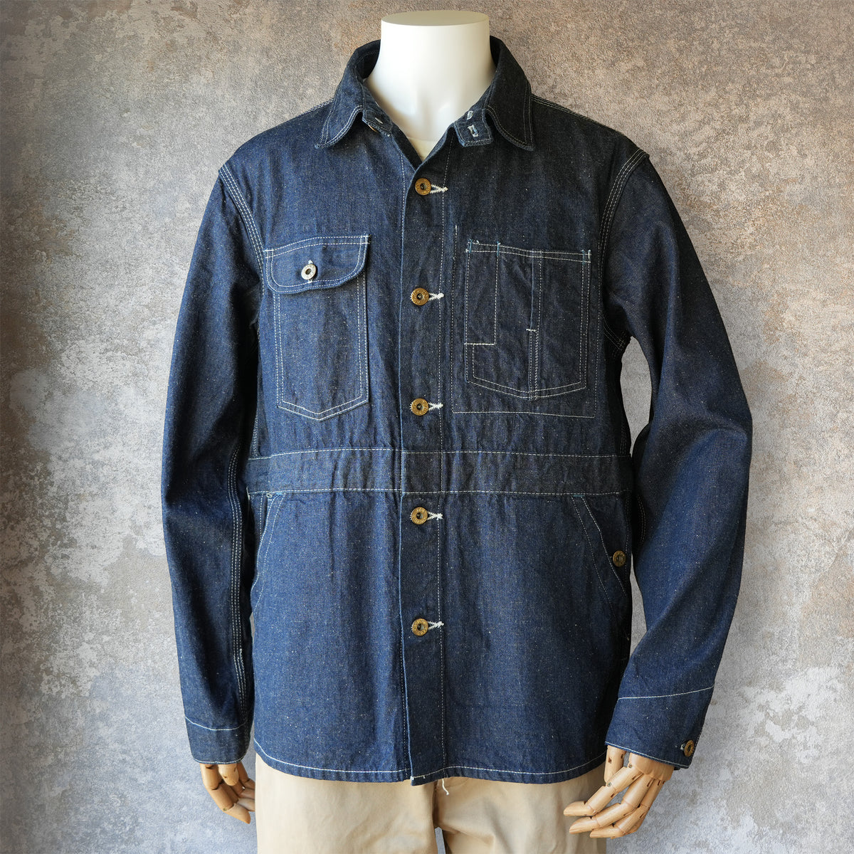 TCB Jeans_Chopped Coverall 9.8oz
