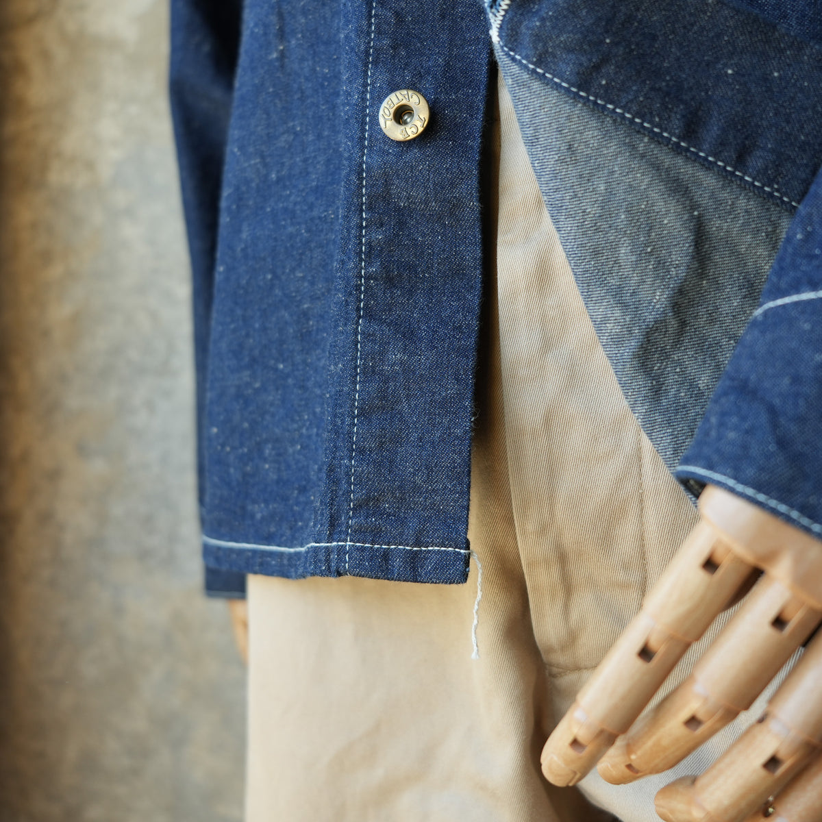 TCB Jeans_Chopped Coverall 9.8oz