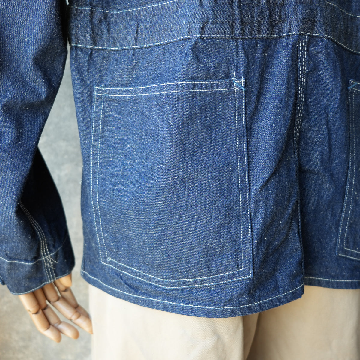 TCB Jeans_Chopped Coverall 9.8oz