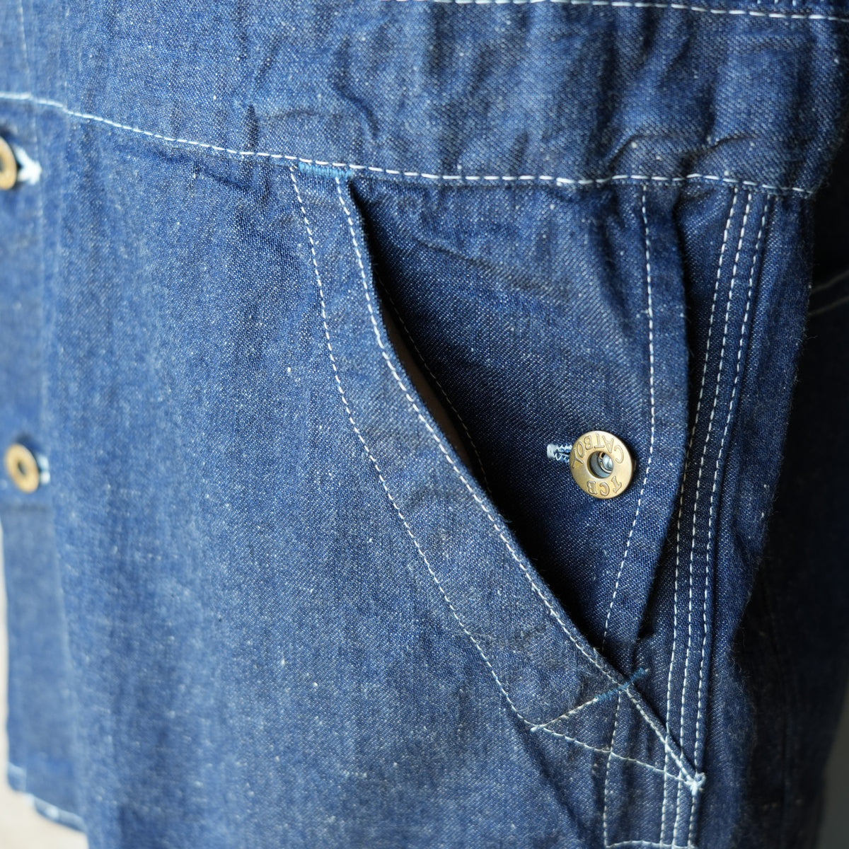TCB Jeans_Chopped Coverall 9.8oz