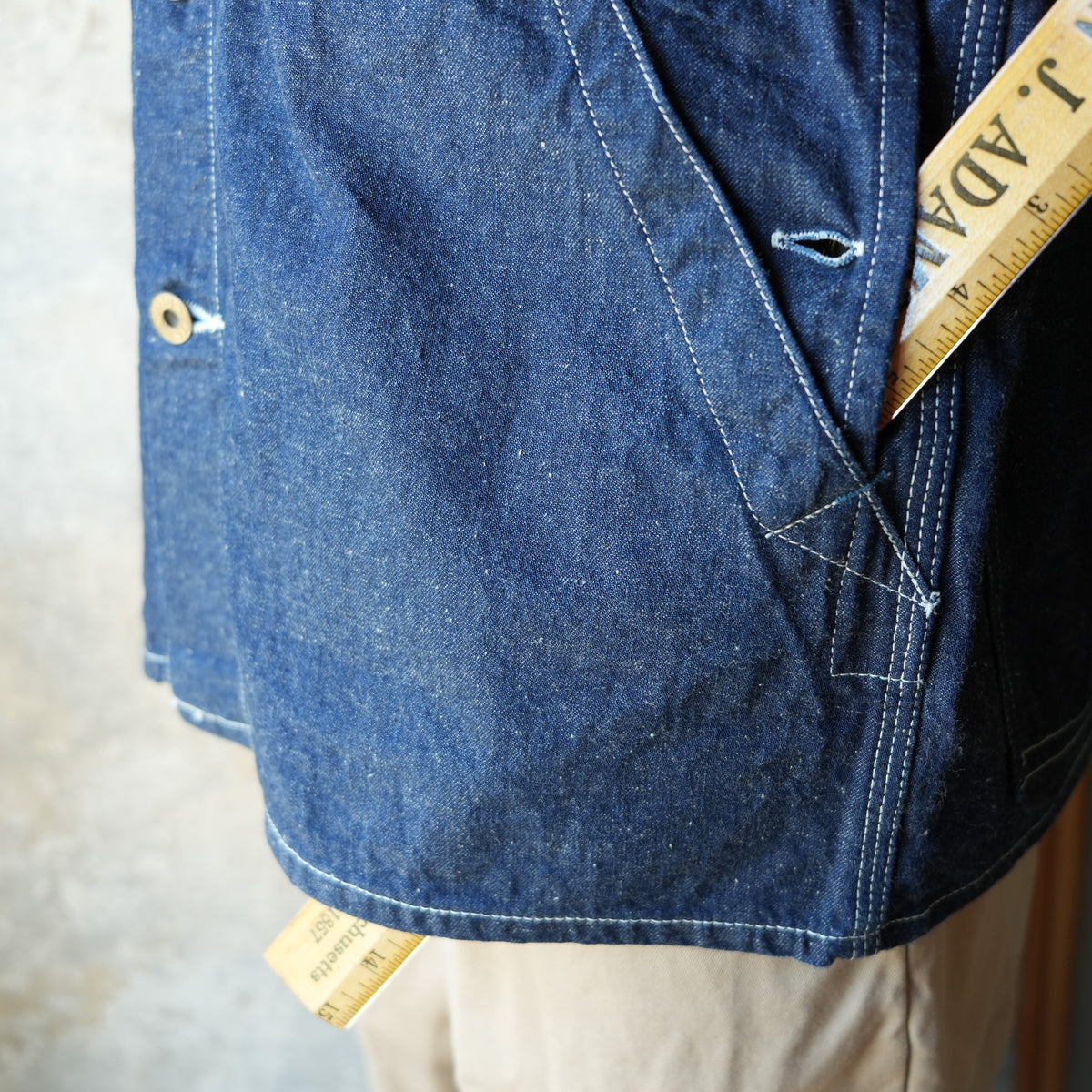TCB Jeans_Chopped Coverall 9.8oz