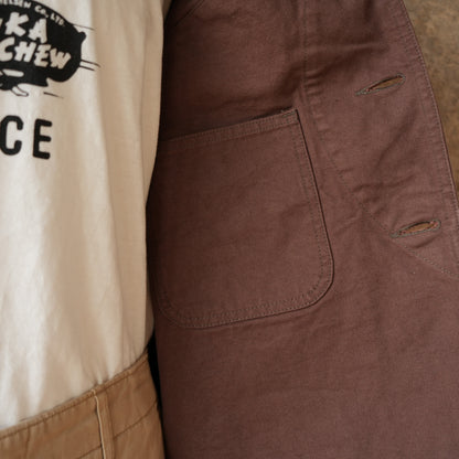 TCB Jeans_Huntsman Vest_Brown Duck