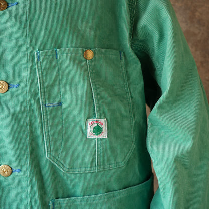 TCB Jeans_Cat Head Jacket Green Apple Corduroy