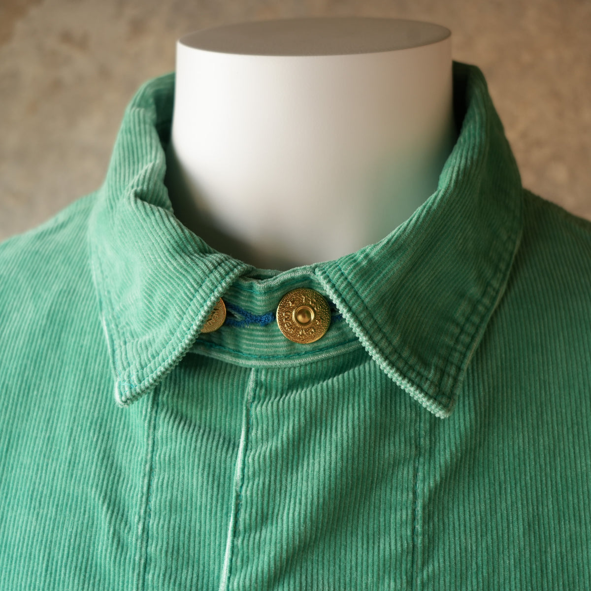 TCB Jeans_Cat Head Jacket Green Apple Corduroy