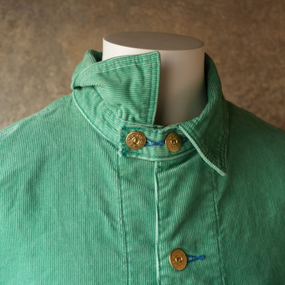 TCB Jeans_Cat Head Jacket Green Apple Corduroy