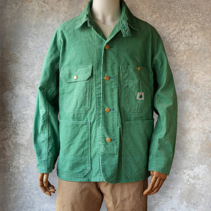 TCB Jeans_Cat Head Jacket Green Apple Corduroy