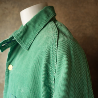 TCB Jeans_Cat Head Jacket Green Apple Corduroy