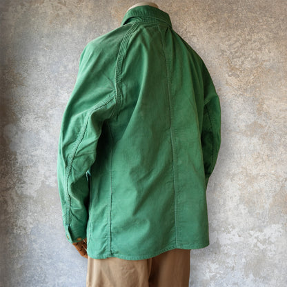 TCB Jeans_Cat Head Jacket Green Apple Corduroy