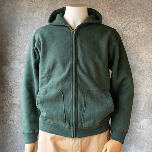 DELUXEWARE_SPZ-00_FULLZIP PARKA PLAIN_D.GREEN