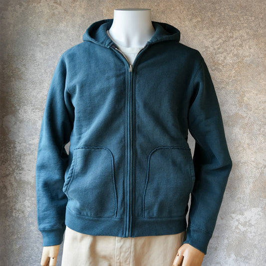 DELUXEWARE_SPZ-00_FULLZIP PARKA PLAIN_DM.NAVY