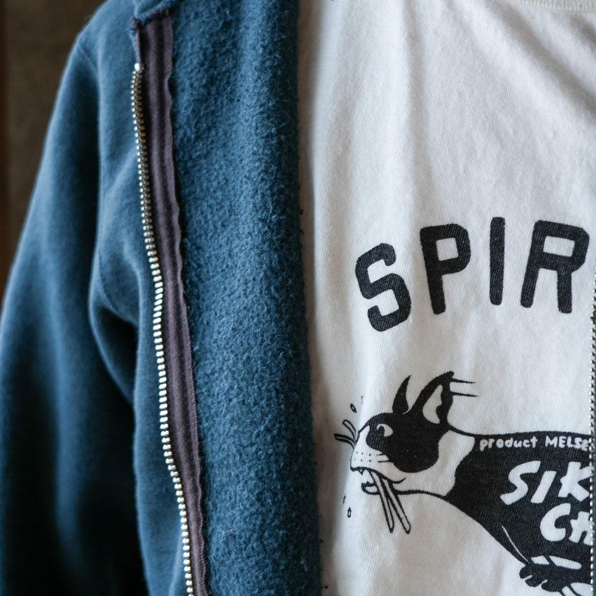 DELUXEWARE_SPZ-00_FULLZIP PARKA PLAIN_DM.NAVY