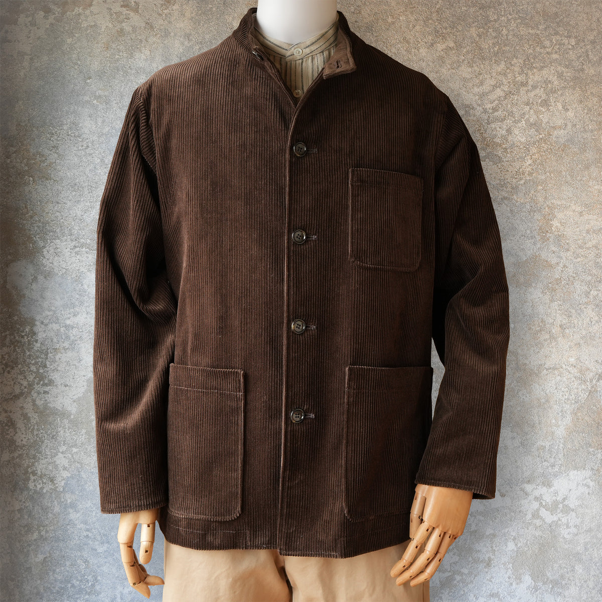 WORKERS_Forestier_Heavy Corduroy Brown