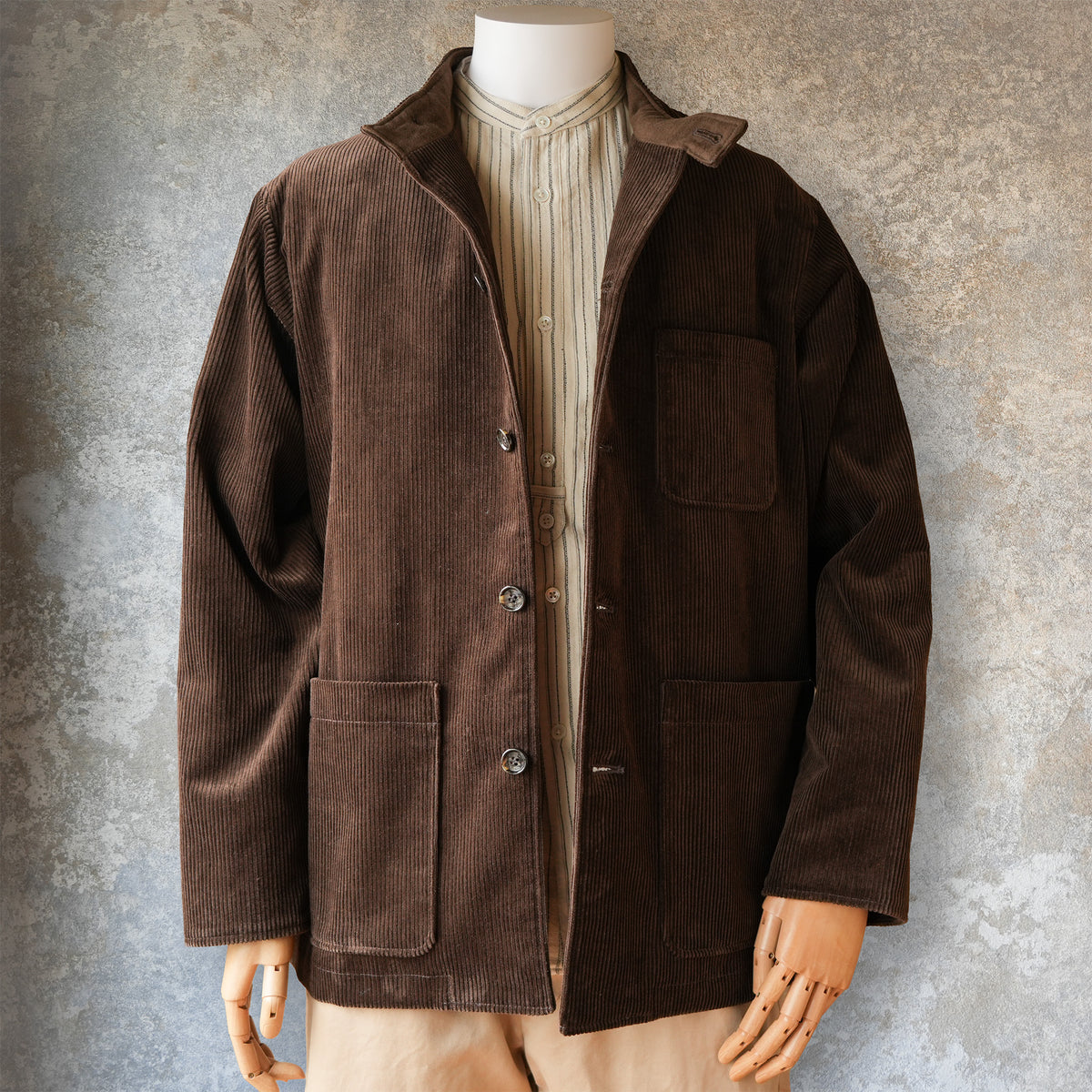 WORKERS_Forestier_Heavy Corduroy Brown
