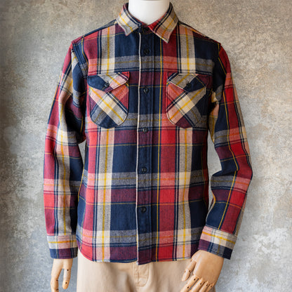 UES_502654_05_1_Heavy Flannel Shirt_Navy