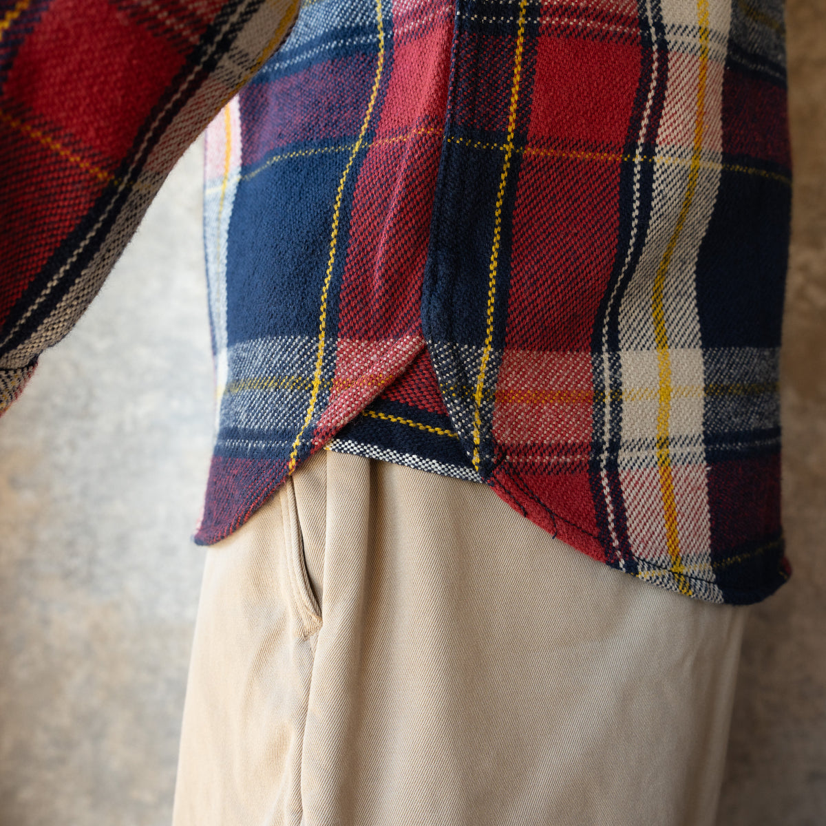 UES_502654_05_1_Heavy Flannel Shirt_Navy