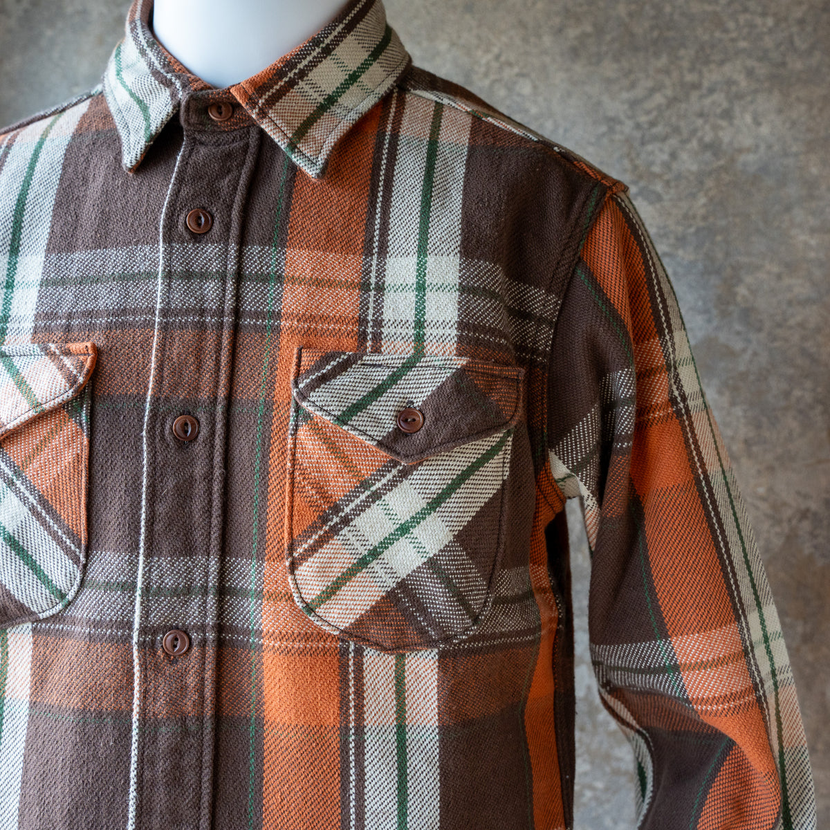 UES_502654_10_1_Heavy Flannel Shirt_Brown