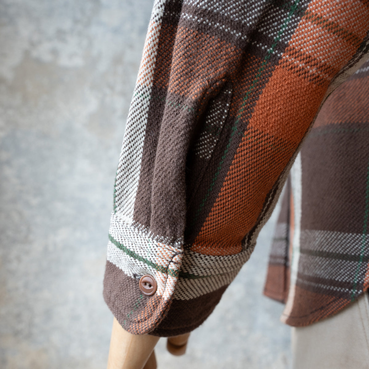 UES_502654_10_1_Heavy Flannel Shirt_Brown