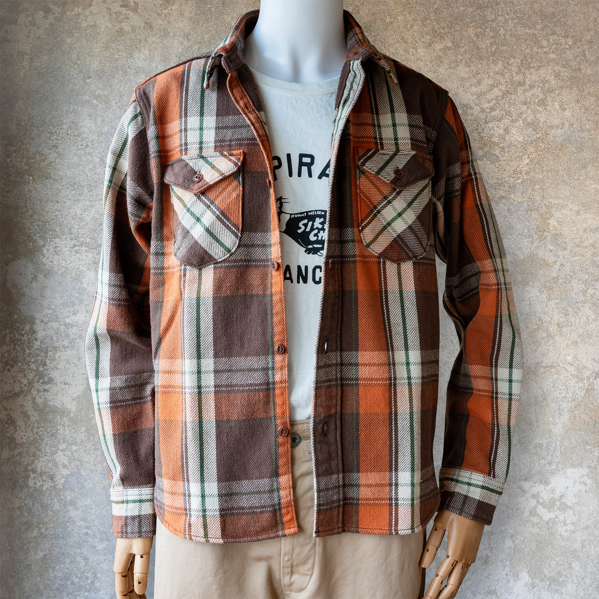 UES_502654_10_1_Heavy Flannel Shirt_Brown
