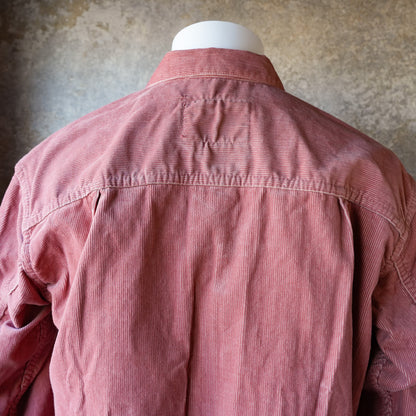 TCB Jeans_New S40's Cord Jacket_Salmon Pink