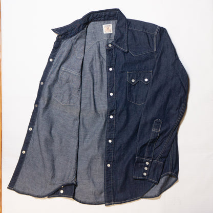 TCB Jeans_Dude Ranch Shirt 8.5oz Denim