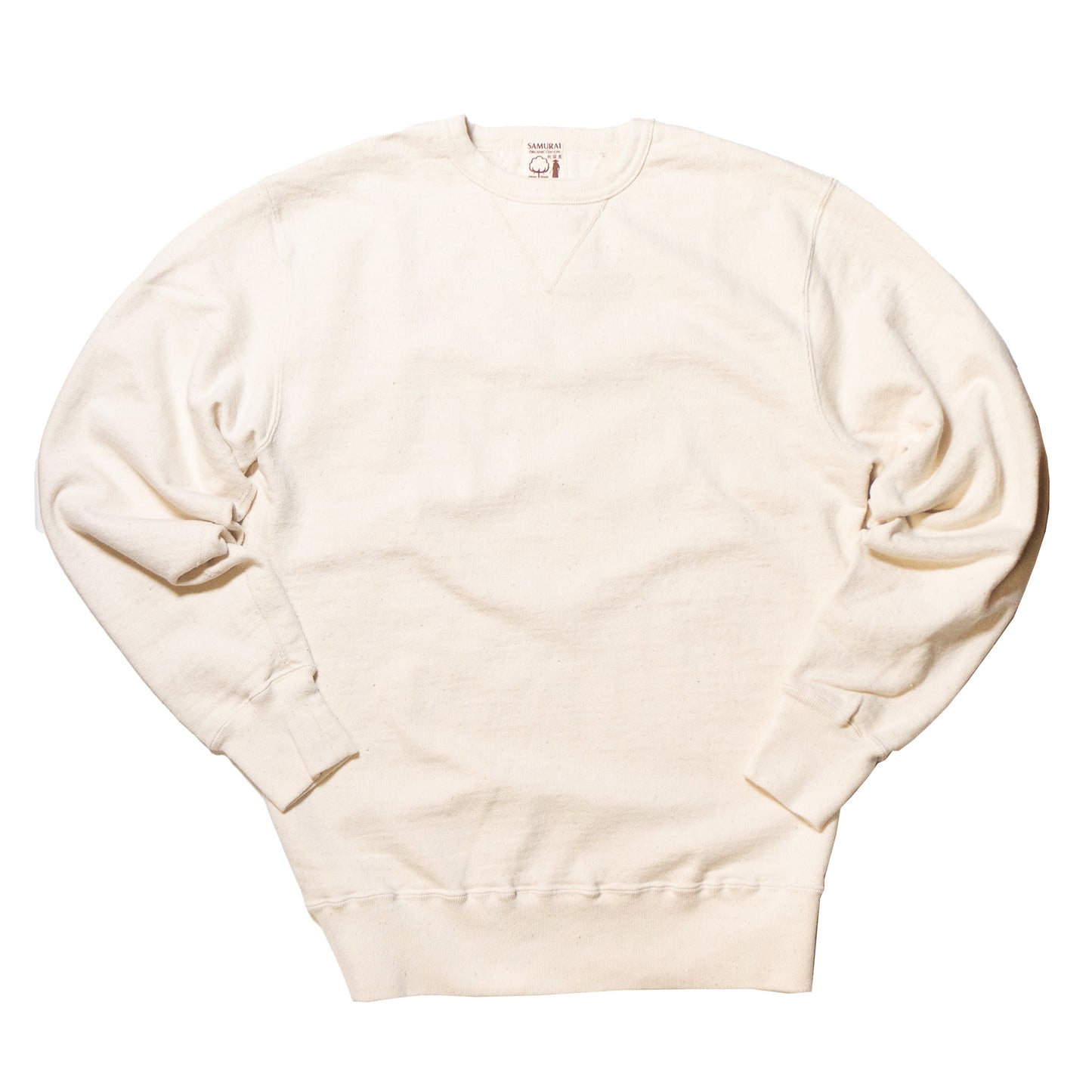 SAMURAIJEANS_SWS-SC01_Samurai Cotton No. 10 Heavy Zero Fleece Sweatshirt