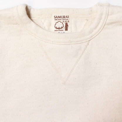 SAMURAIJEANS_SWS-SC01_Samurai Cotton No. 10 Heavy Zero Fleece Sweatshirt