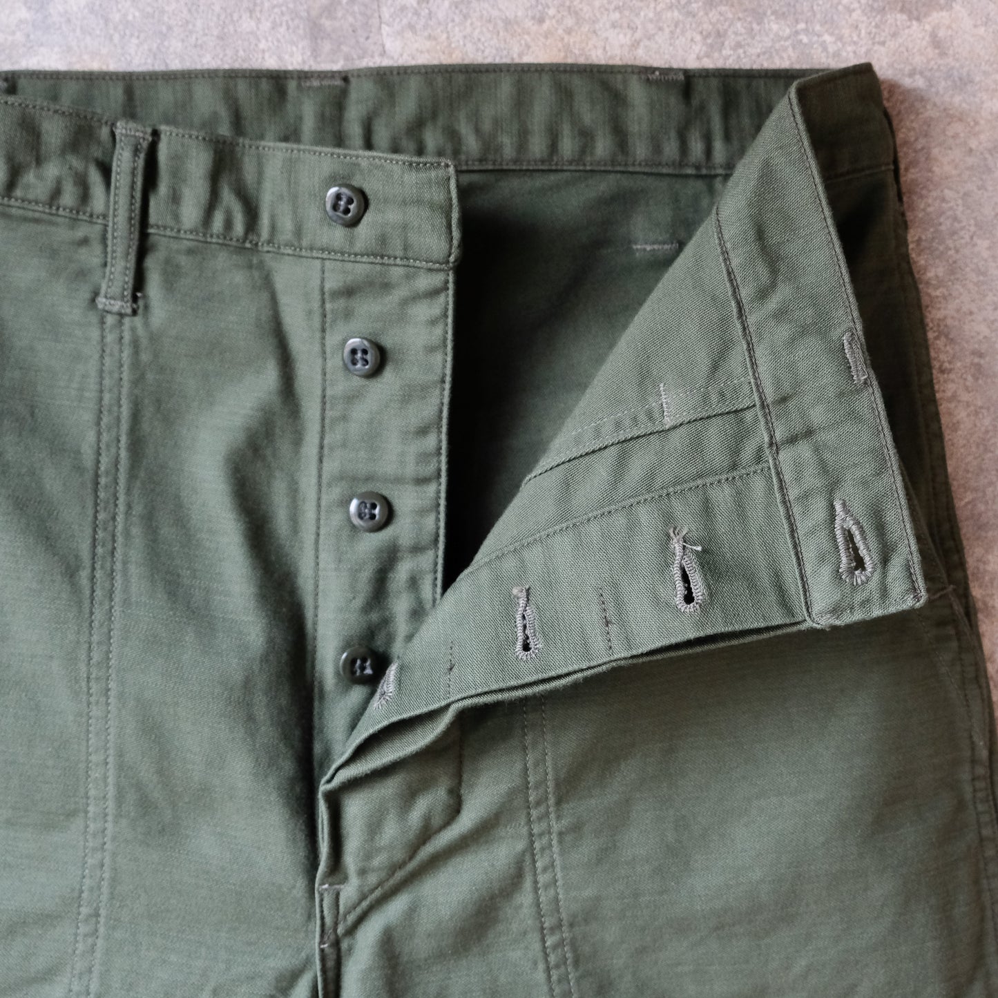 WORKERS_USN Baker Slim Fit, Reversed Sateen