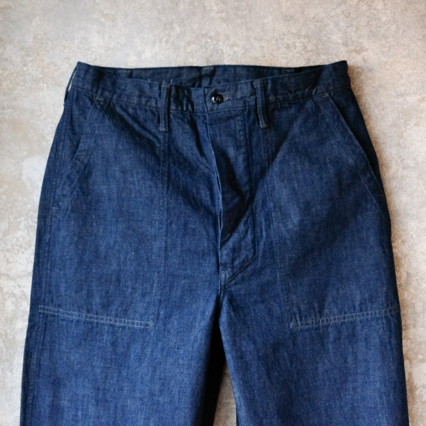 WORKERS_USN Baker Vintage Fit, Brown Back Denim