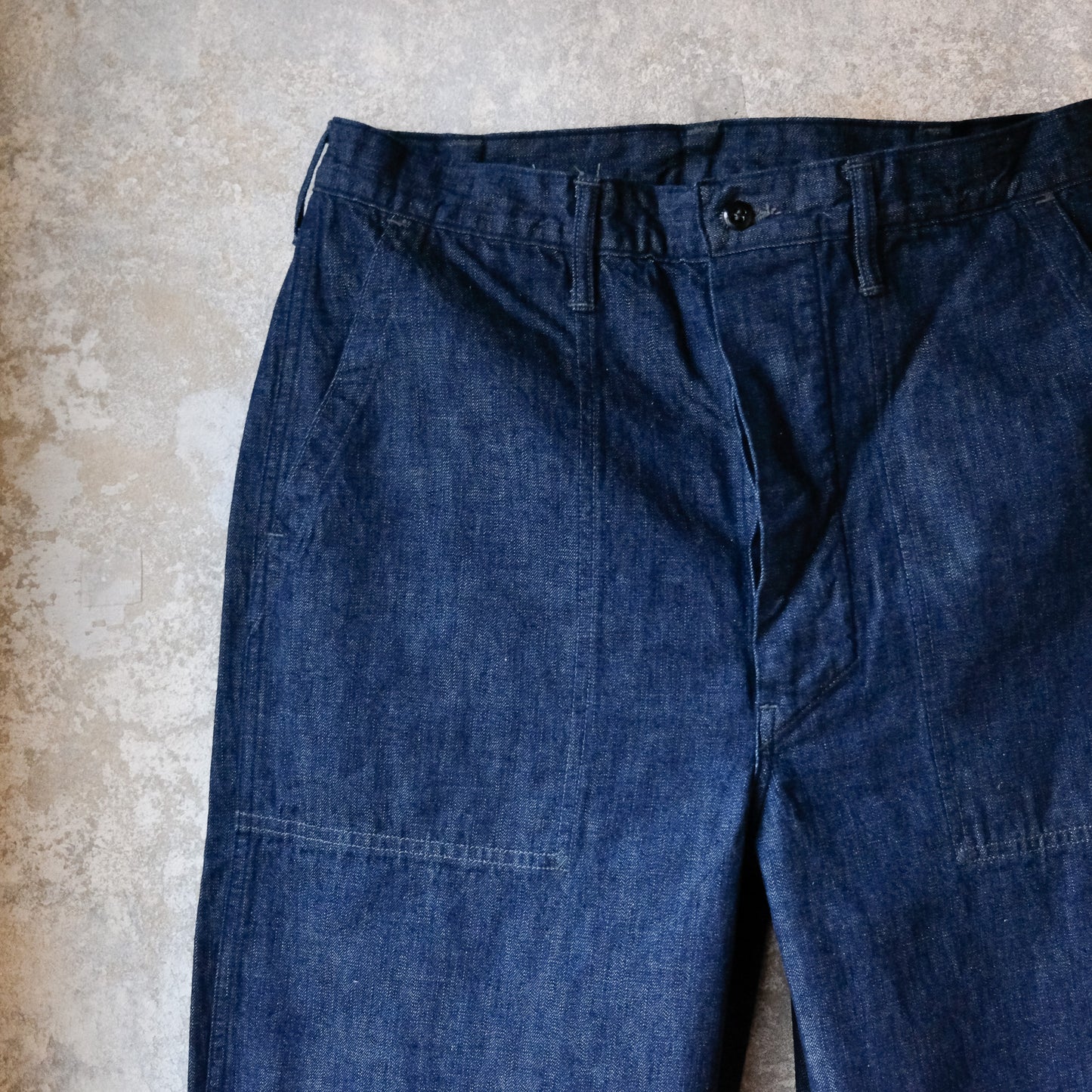 WORKERS_USN Baker Vintage Fit, Brown Back Denim