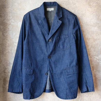 WORKERS_Lounge Jacket, 8oz GR Back Denim