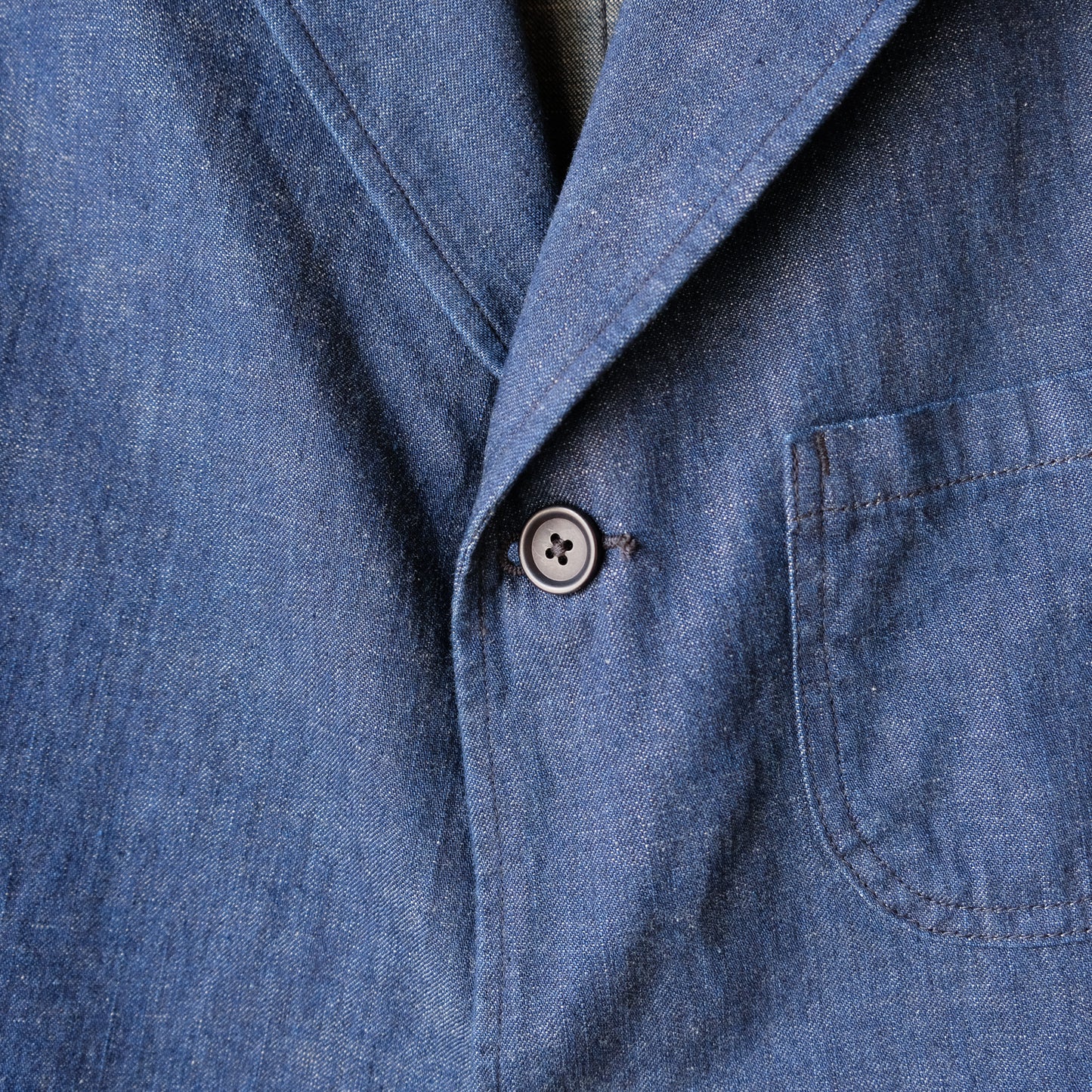 WORKERS_Lounge Jacket, 8oz GR Back Denim