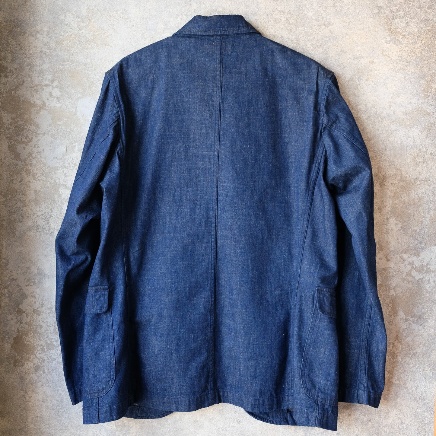 WORKERS_Lounge Jacket, 8oz GR Back Denim