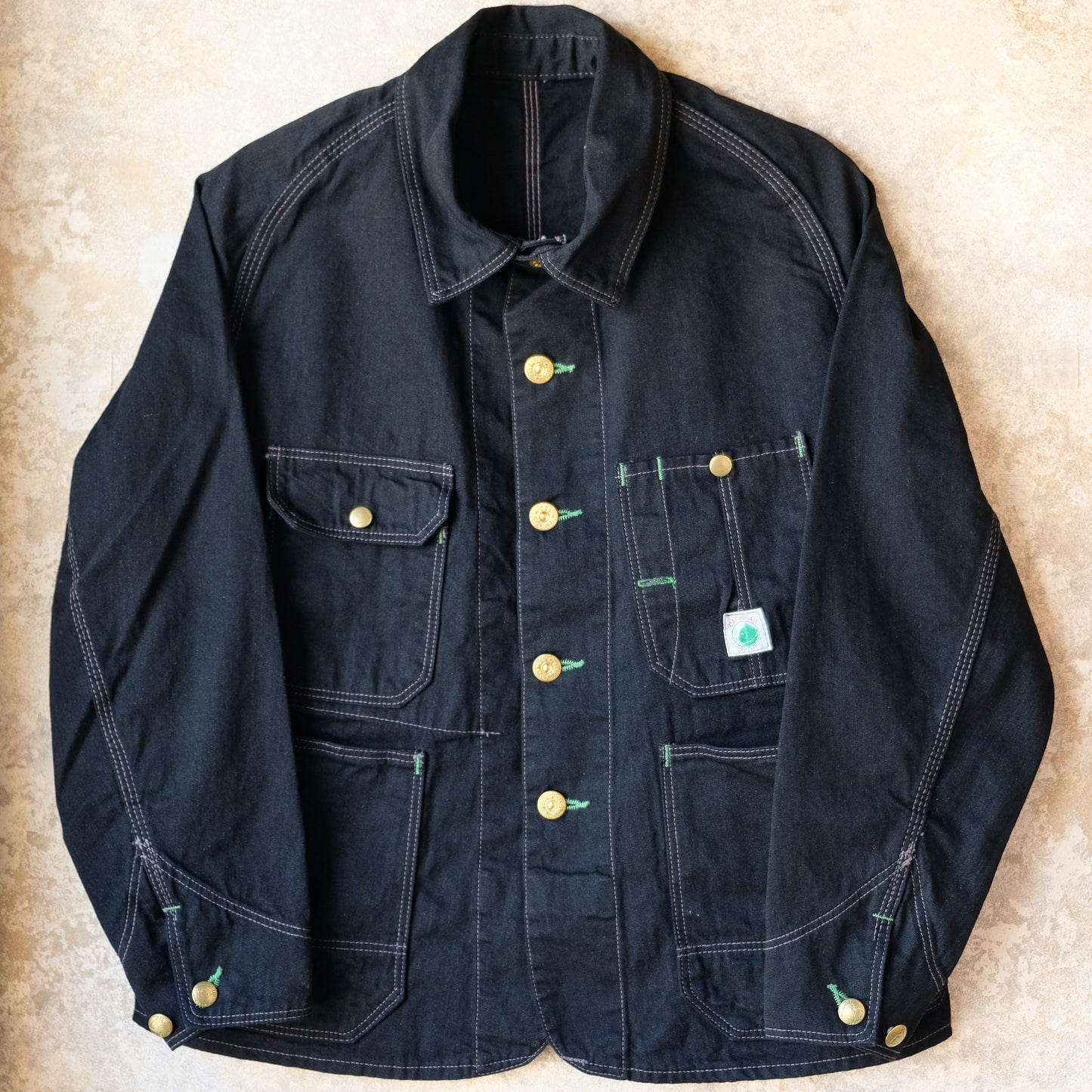 TCB jeans_Cat Head Jacket BKBK