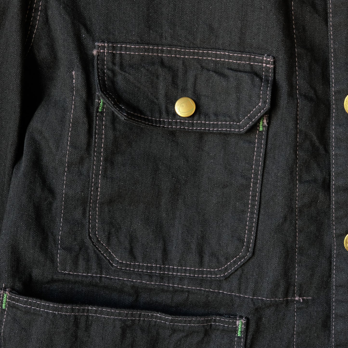 TCB jeans_Cat Head Jacket BKBK