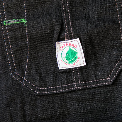 TCB jeans_Cat Head Jacket BKBK