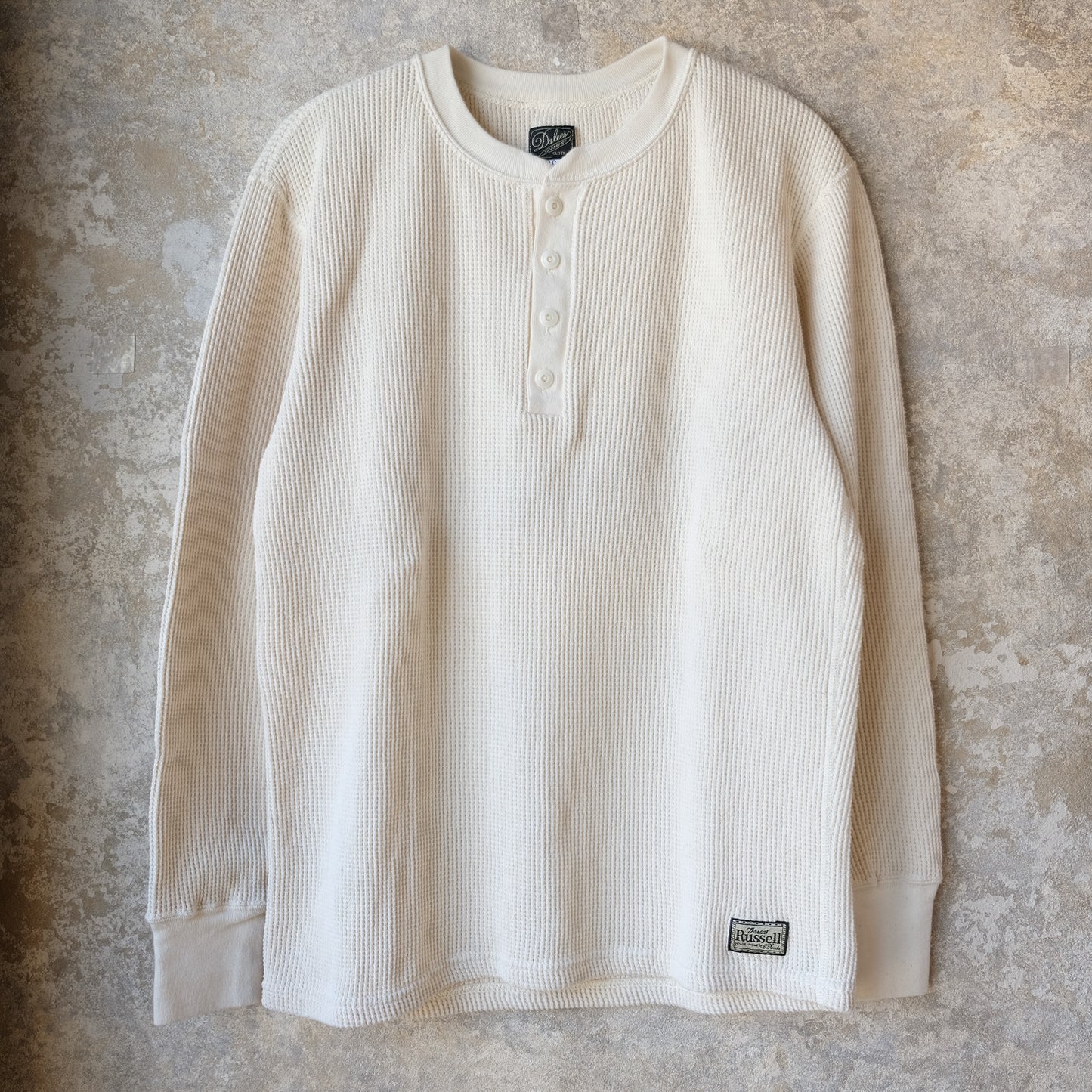 DALEE'S_2230HT_1930s WAFFLE HENLY THERMAL_NATURAL