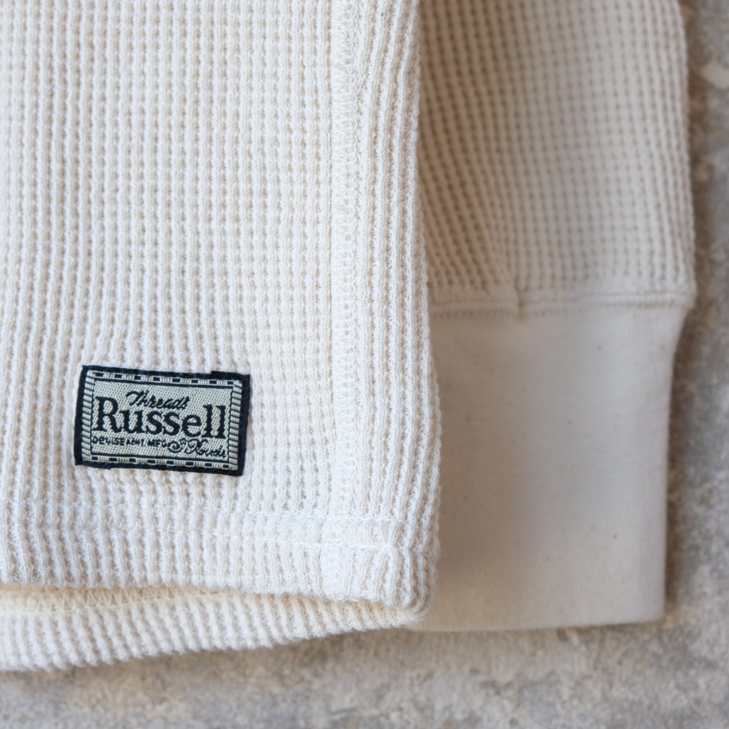 DALEE'S_2230HT_1930s WAFFLE HENLY THERMAL_NATURAL